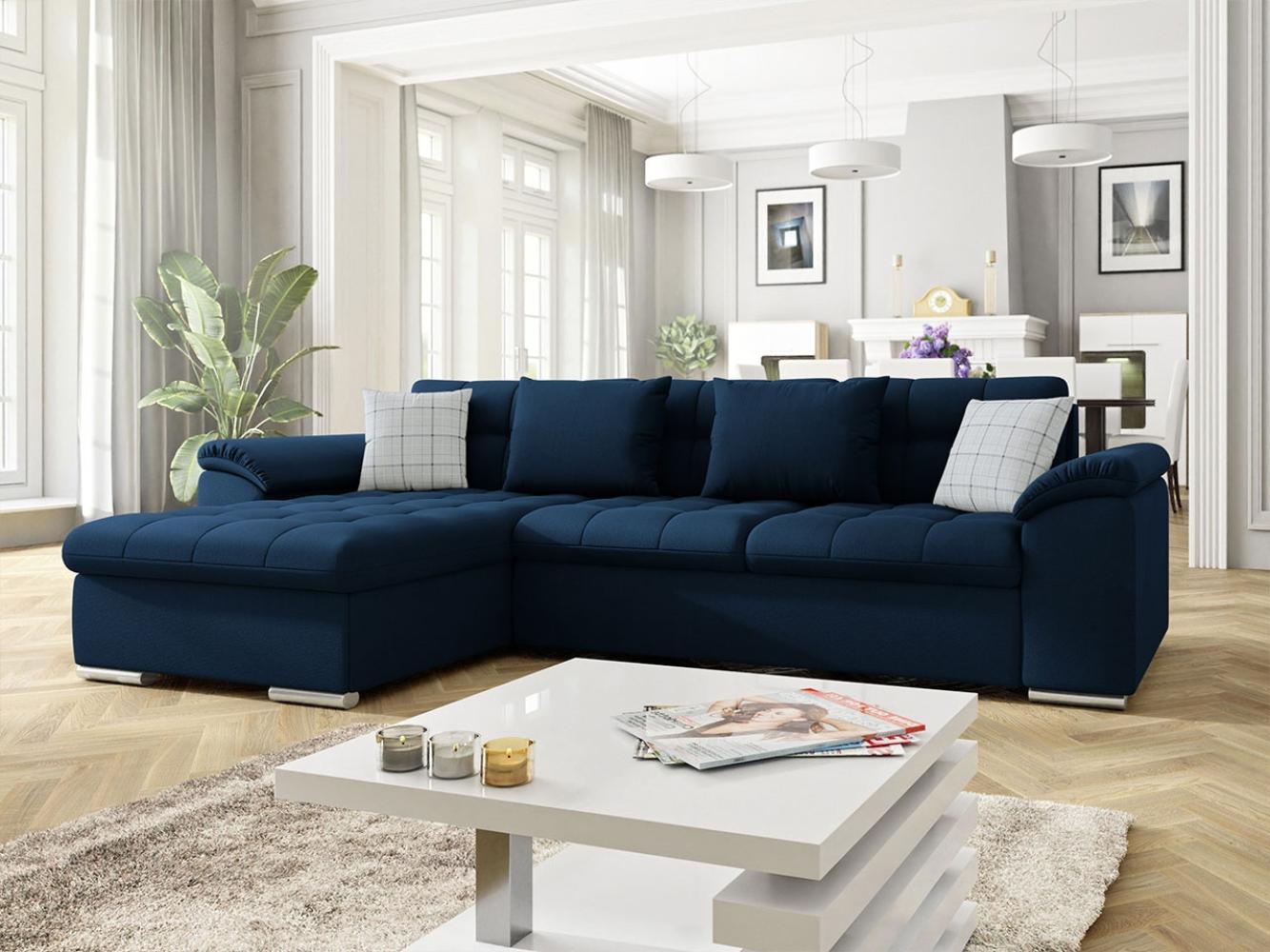 Ecksofa Diana, Seite: Links, Farbe: Kronos 09 + Kronos 09 + Senegal 818 Bild 1