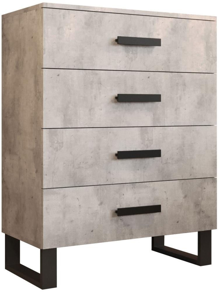 Küchenschrank Hochschrank 60cm Korpus- & lackierte Frontfarbe wählbar (RI-D14/RU/2D/60/207) Bild 1