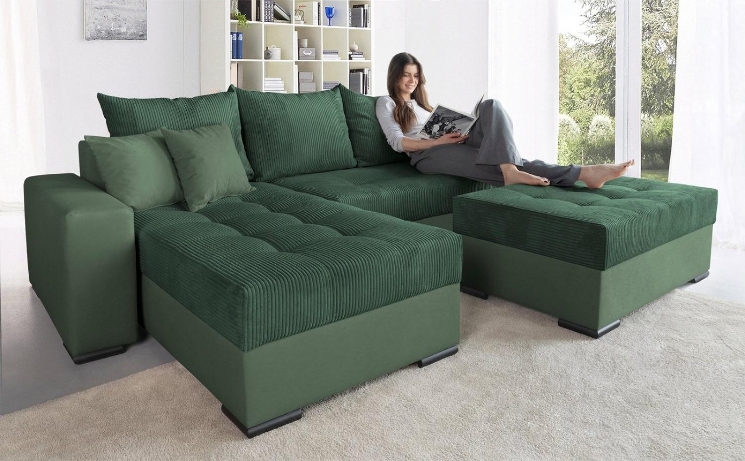 COLLECTION AB Ecksofa Josy L-Form, mit Bettfunktion und Bettkasten, Federkern Bild 1