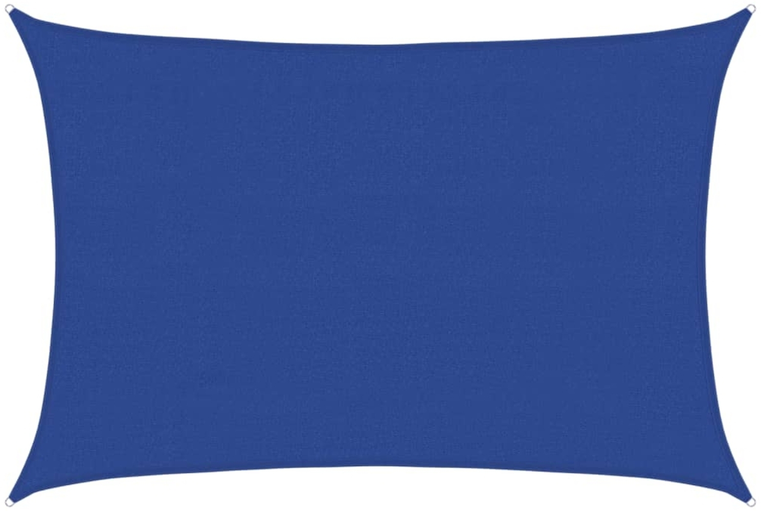 vidaXL Sonnensegel 160 g/m² Rechteckig Blau 4x6 m HDPE 311519 Bild 1