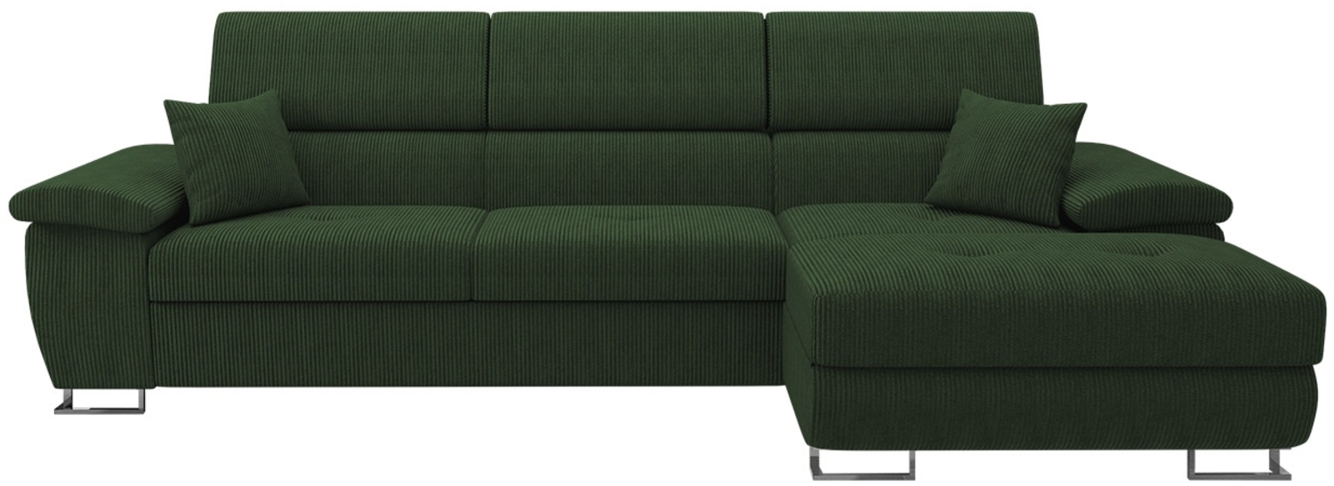 Ecksofa Cotere Mini Cord (Farbe: Poso 14, Seite: Rechts) Bild 1