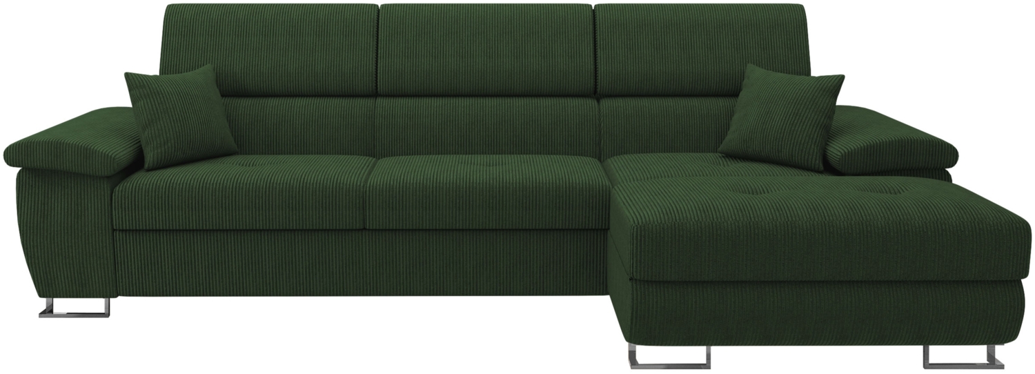 Ecksofa Cotere Mini Cord (Farbe: Poso 14, Seite: Rechts) Bild 1