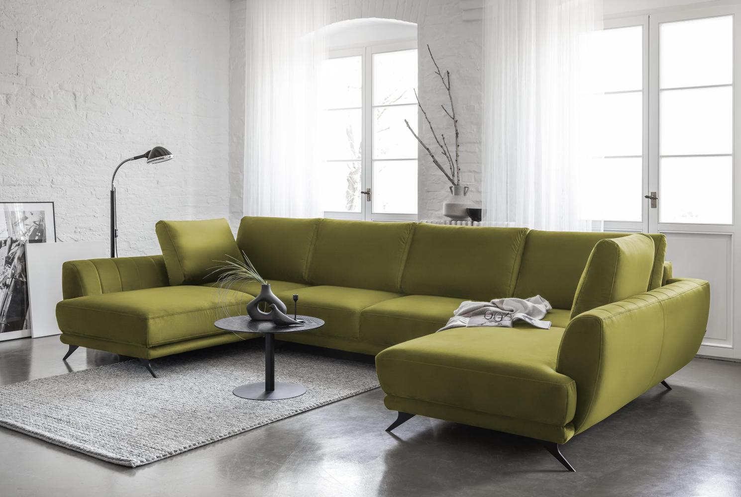 Wohnideebilder Larco Grün Ecksofas & Eckcouches CO-LA-33LO Bild 1