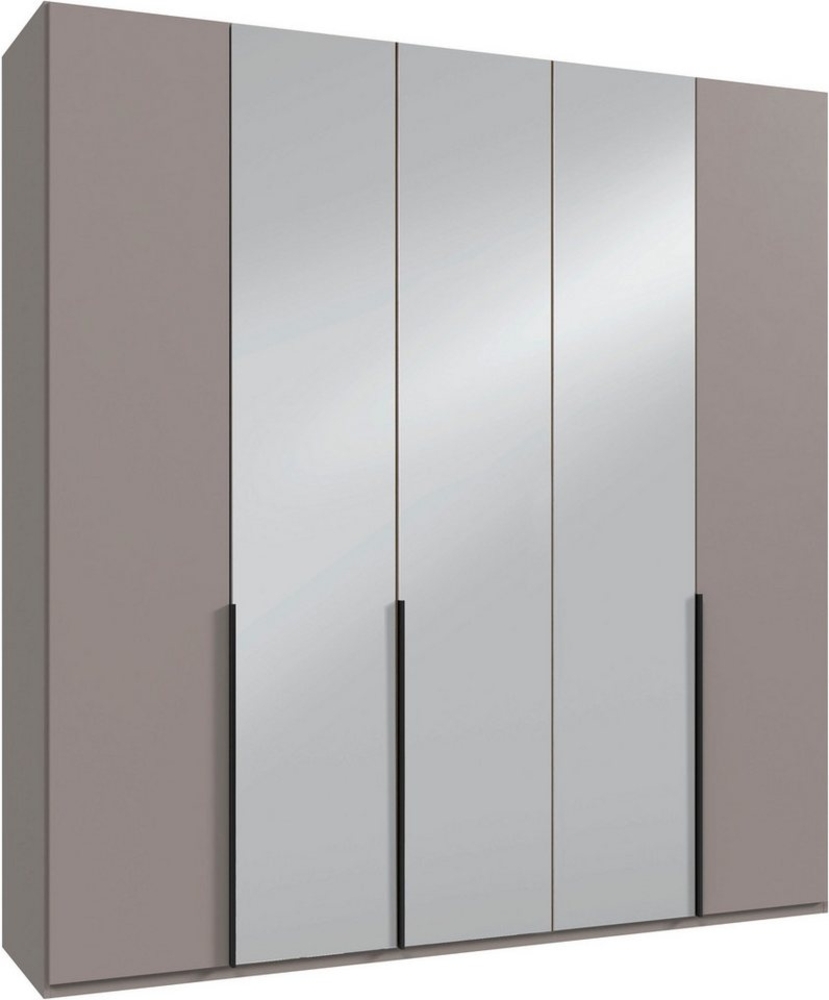 Wimex Kleiderschrank Mugano,in 8 Breiten,3 Höhen,2 Tiefen, viele Farben, Made in Germany (in Basic oder Premium Ausstattung) mit langen oder kurzen Griffen aus Metall, mit oder ohne Spiegel Bild 1