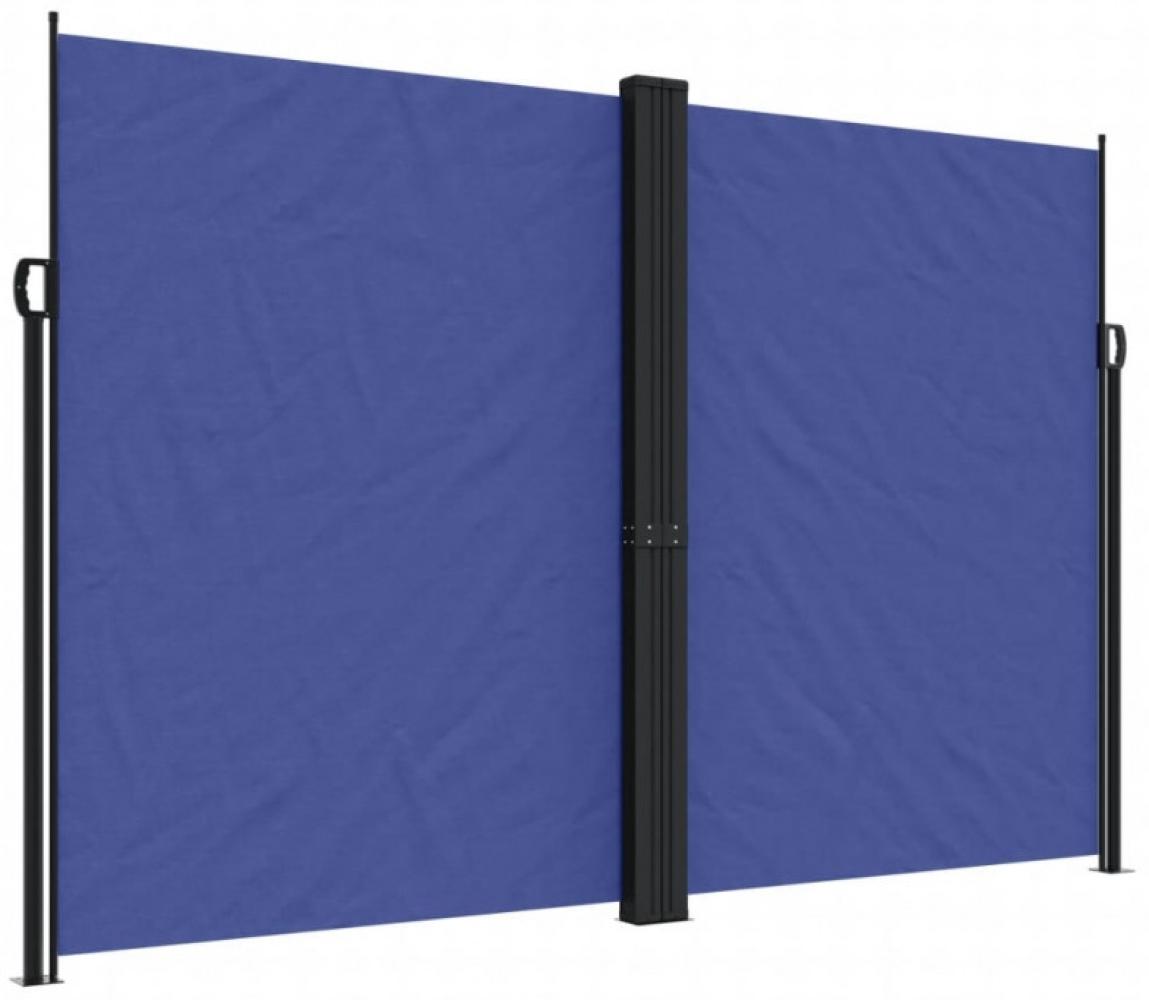 vidaXL Seitenmarkise Ausziehbar Blau 220x600 cm 4004671 Bild 1