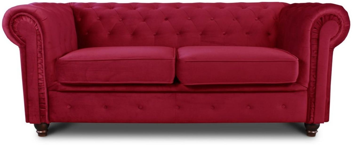 Sofnet Sofa Asti 2, Chesterfield Sofa 2-er, Sofagarnitur, Glamour Couch Bild 1