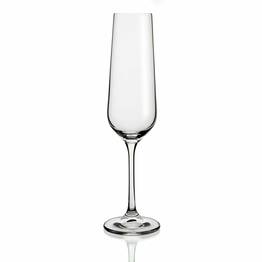 Champagnerglas Belia Bohemia Durchsichtig Glas 6 Stück (20 cl) Bild 1