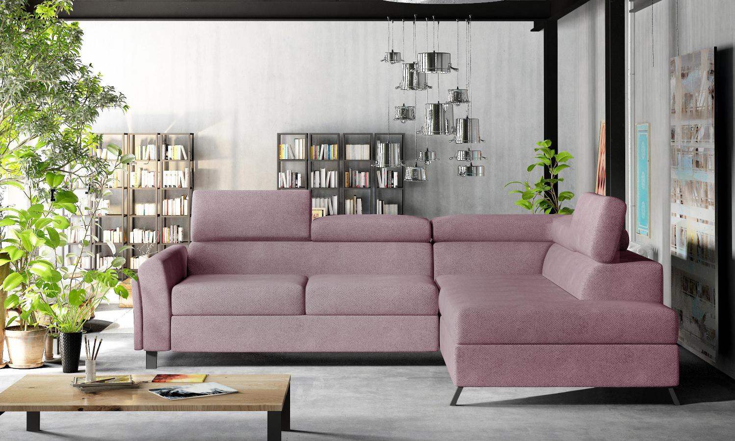 Wohnideebilder Kairos Rosa Ecksofas & Eckcouches Kr_27 Bild 1