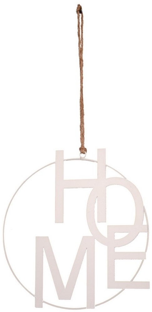 UNUS HOME Wanddekoobjekt Aufhänger HOME (25cm), Hängedeko Wanddeko Fensterdeko Hausdeko Flurdeko Bild 1