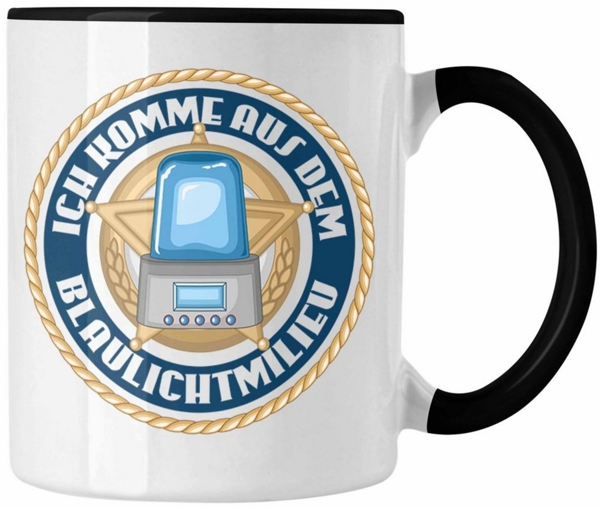 Trendation Tasse Trendation - Polizist Geschenk Tasse mit Spruch Geschenke Polizei Männ Bild 1