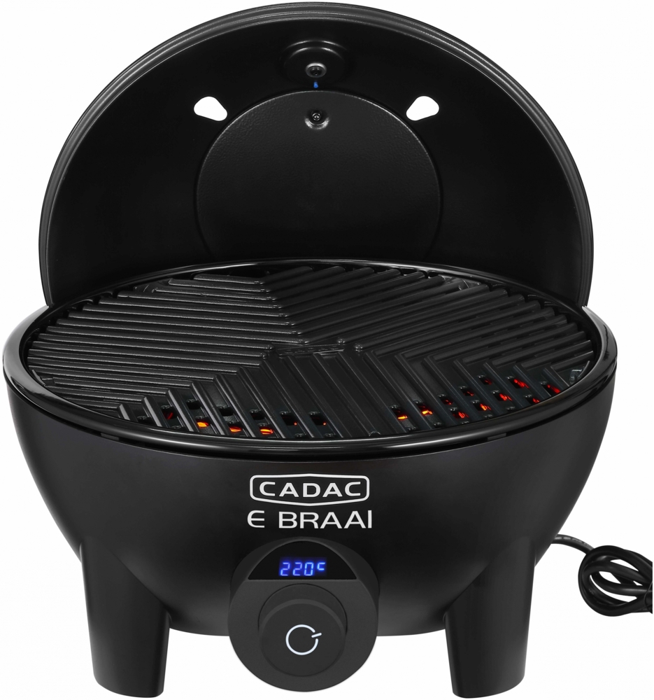 Cadac 'E-Braai 40' Elektrogrill, Campinggrill, 2,3 kW, Ø 40 cm, Black Bild 1