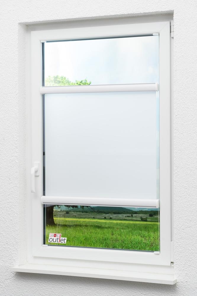 Rollo Glasleiste verspannt Tageslicht, LYSEL®, blickdicht, HxB 175x40cm Bild 1