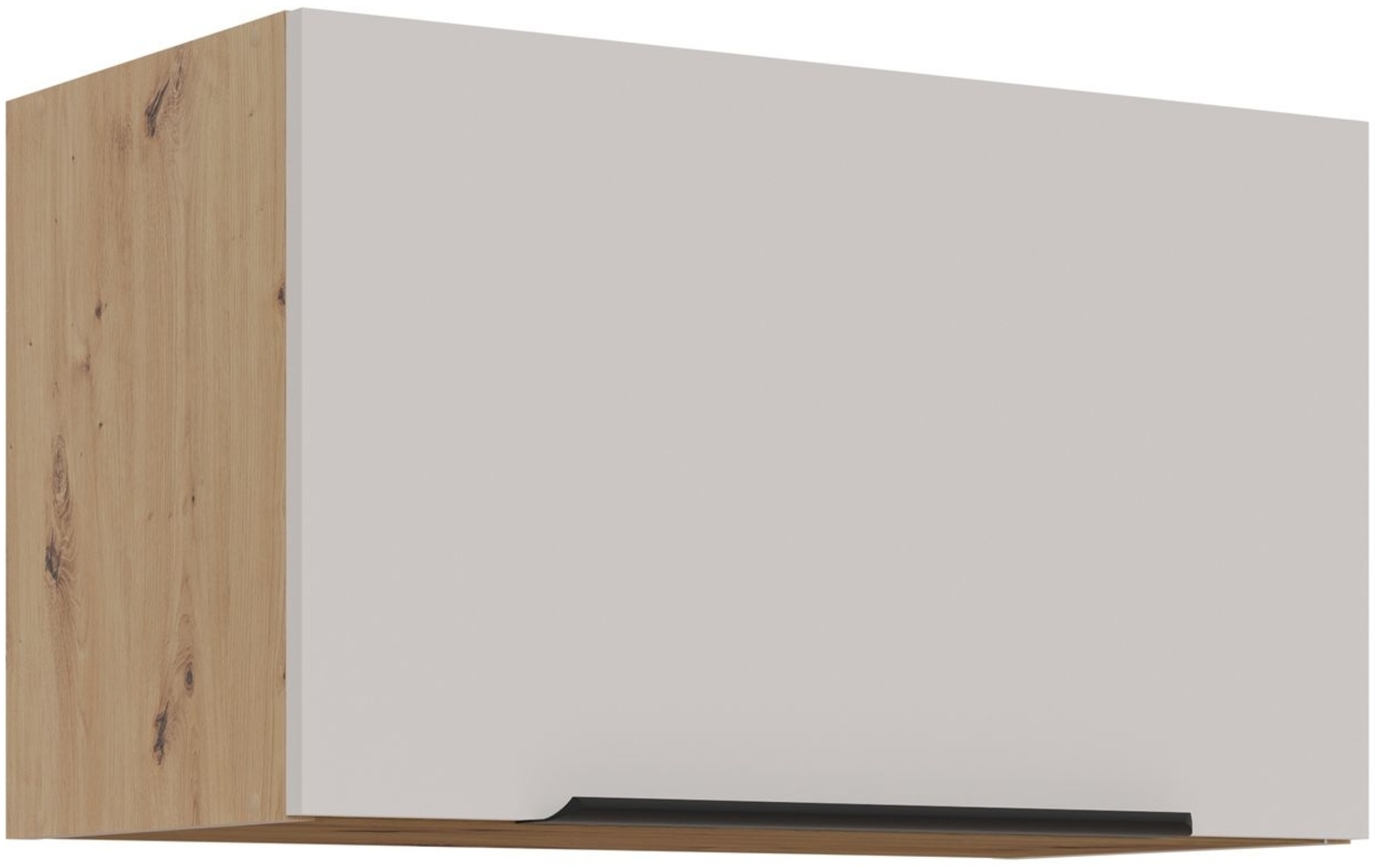 Küchen Kurzhängeschrank 60 cm SOLANO Kaschmir beige matt + Eiche Artisan matt Küchenzeile Küchenblock Küche Einbauküche Bild 1