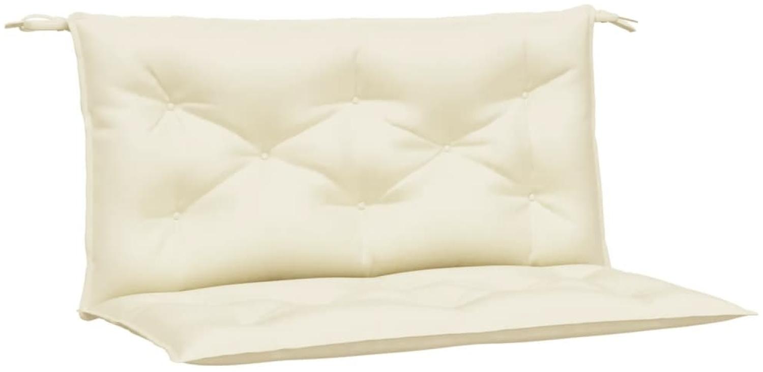vidaXL Gartenbank-Auflagen 2 Stk. Creme 100x50x7 cm Oxford-Gewebe 361661 Bild 1