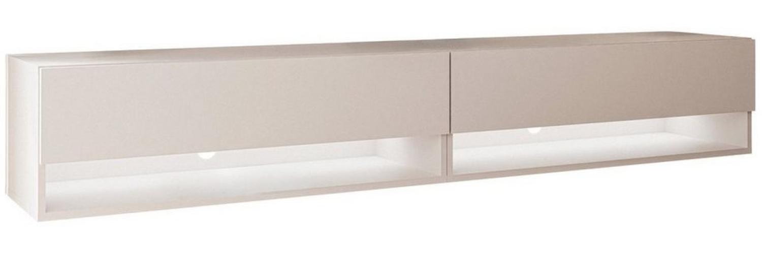 Lookway Lowboard CALANTE 180 cm RTV Hängeschrank mit LED-Beleuchtung Bild 1