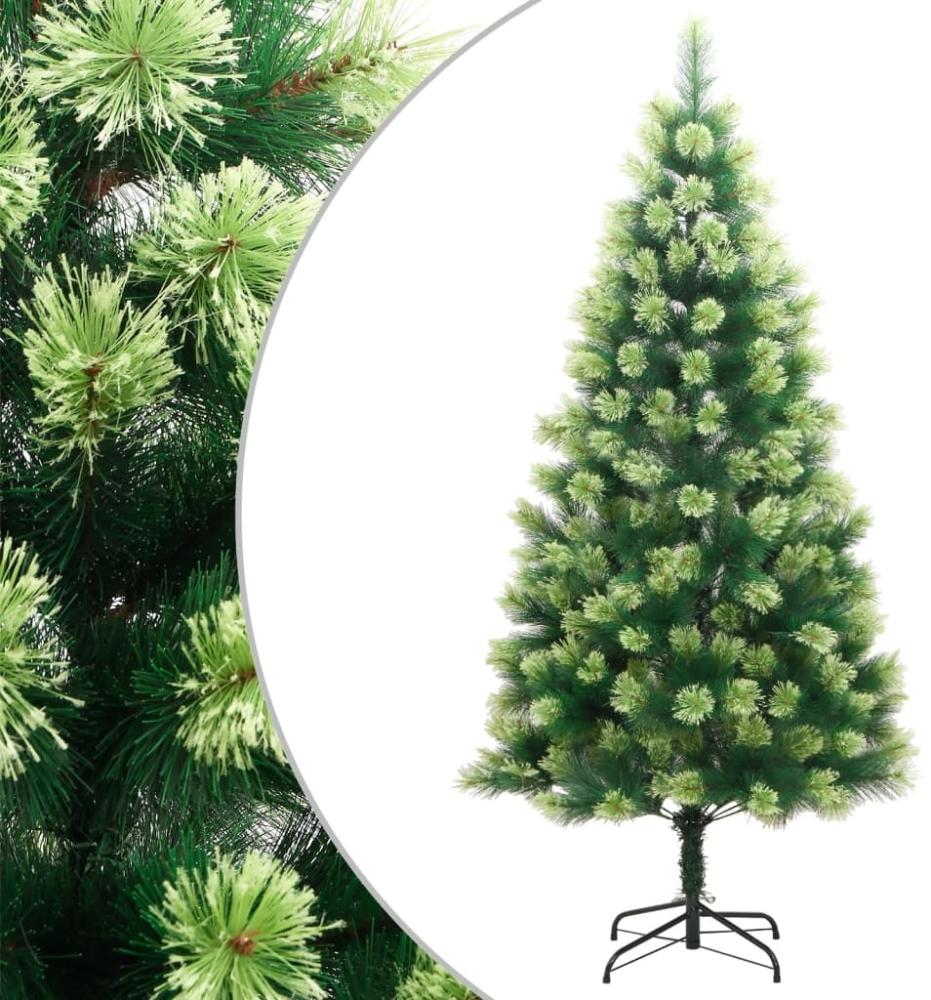 vidaXL Künstlicher Weihnachtsbaum Klappbar mit Ständer 180 cm 356738 Bild 1