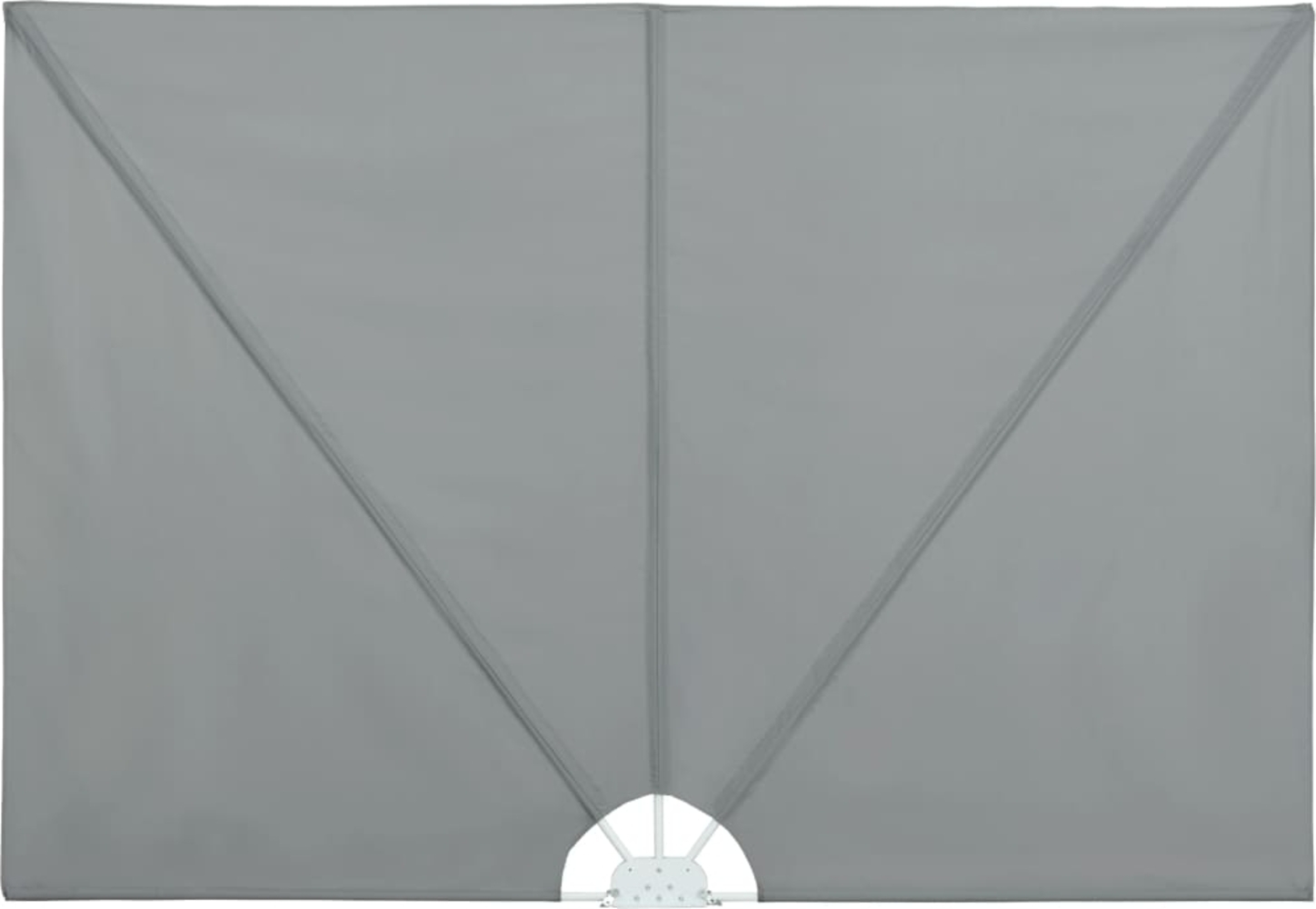 vidaXL Faltbarer Terrassen-Seitenfächer Grau 300×200 cm 44565 Bild 1