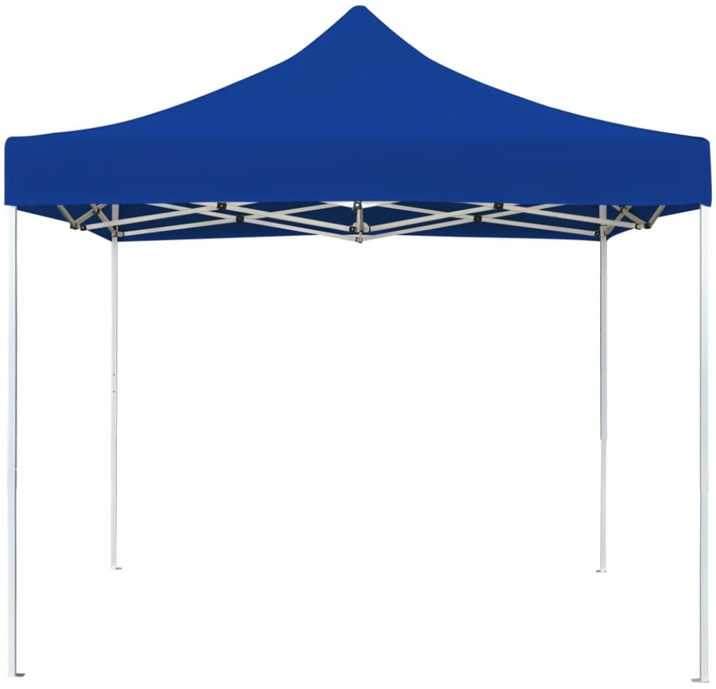 vidaXL Profi-Partyzelt Faltbar Aluminium 2x2 m Blau 48926 Bild 1