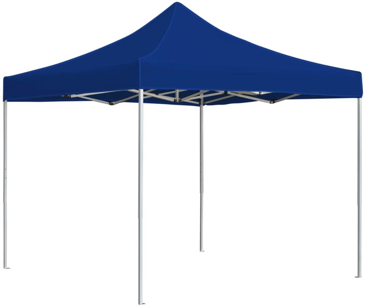 vidaXL Profi-Partyzelt Faltbar Aluminium 2x2 m Blau 48926 Bild 1