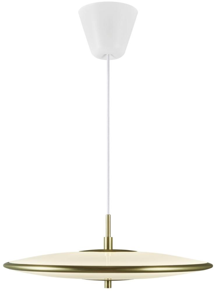 dftp BLANCHE LED Pendelleuchte Messing 1700lm dimmbar 42x42x14,5cm Bild 1