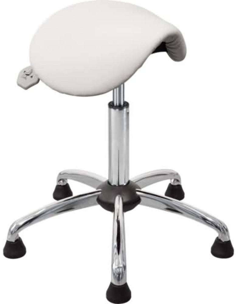 meychair Hocker 04141 A4-MED-TG-KL2 Gleiter weiß Bild 1