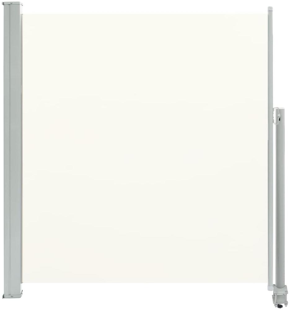 vidaXL Ausziehbare Seitenmarkise 140x300 cm Creme 45191 Bild 1