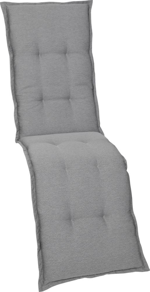 GO-DE Relax-Auflage 170 cm x 50 cm x 7 cm, grau Bild 1
