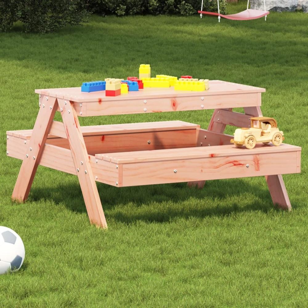 vidaXL Picknicktisch für Kinder 88x97x52 cm Massivholz Douglasie 832599 Bild 1