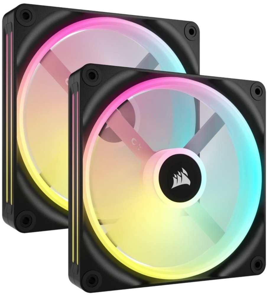 CORSAIR Lüfter 140*140*25 QX140 RGB LED Fan Duo Bild 1