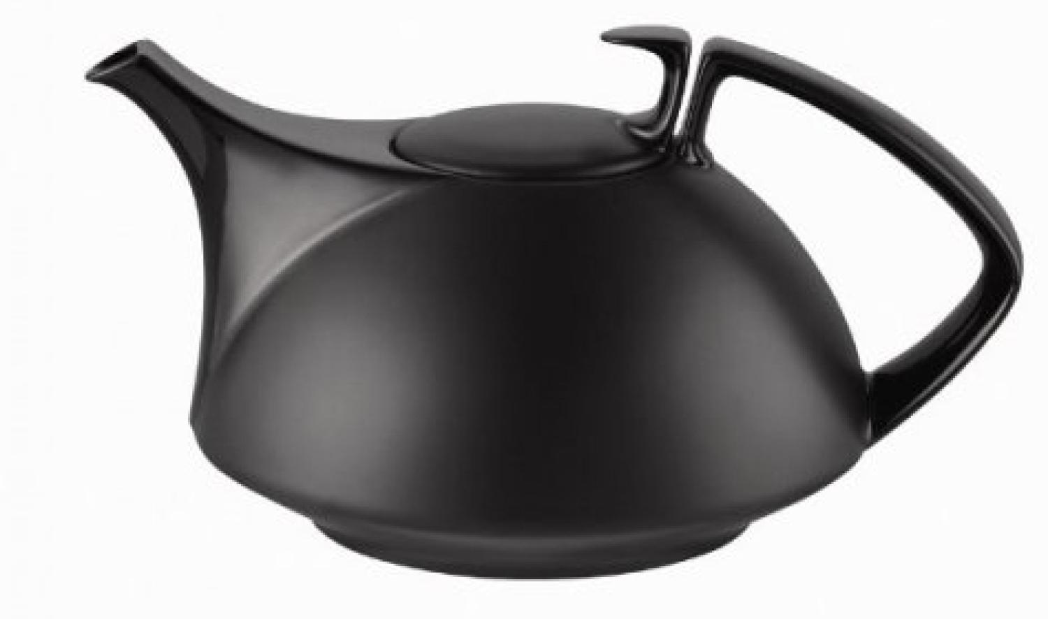 Teekanne 6 P. TAC Gropius Black Rosenthal Studio Line Teekanne, Handpflege Bild 1