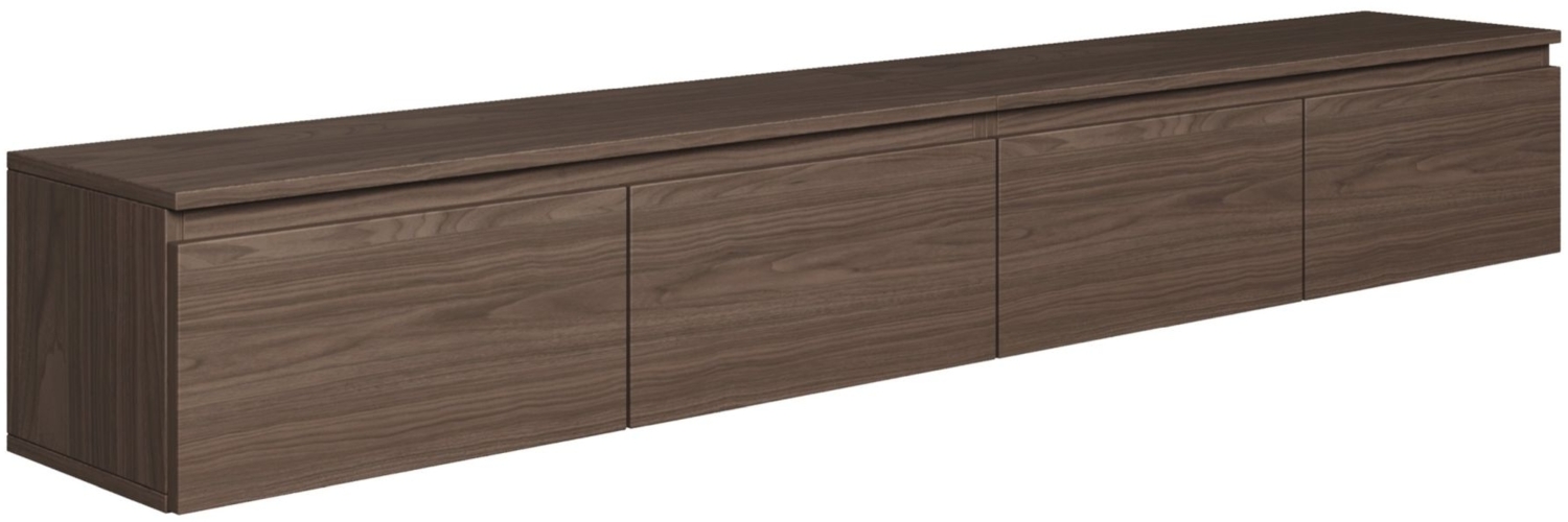 Selsey 'Bemmi' TV-Hängeboard, Walnuss Wisconsin, ca. 30 x 200 x 32 cm Bild 1