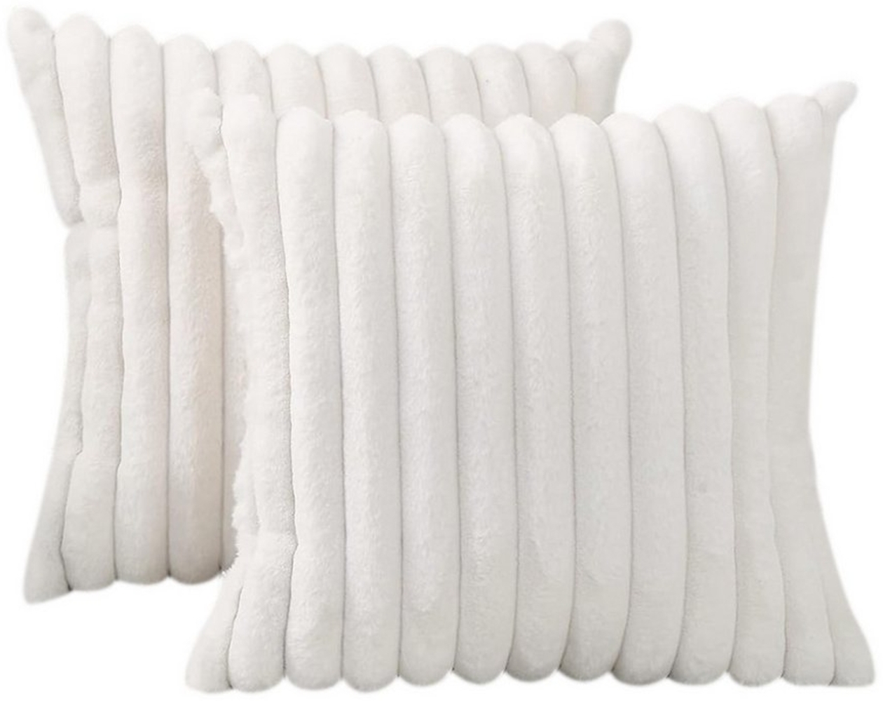 OKWISH Kissenbezüge 2er Set Kissenbezug Kissenhülle Kopfkissenbezug Kissen Bezug Weich, (2 Stück), 45x45 doppelseitige Sofakissen Couchkissen Schlafzimmer Reißverschluss Bild 1