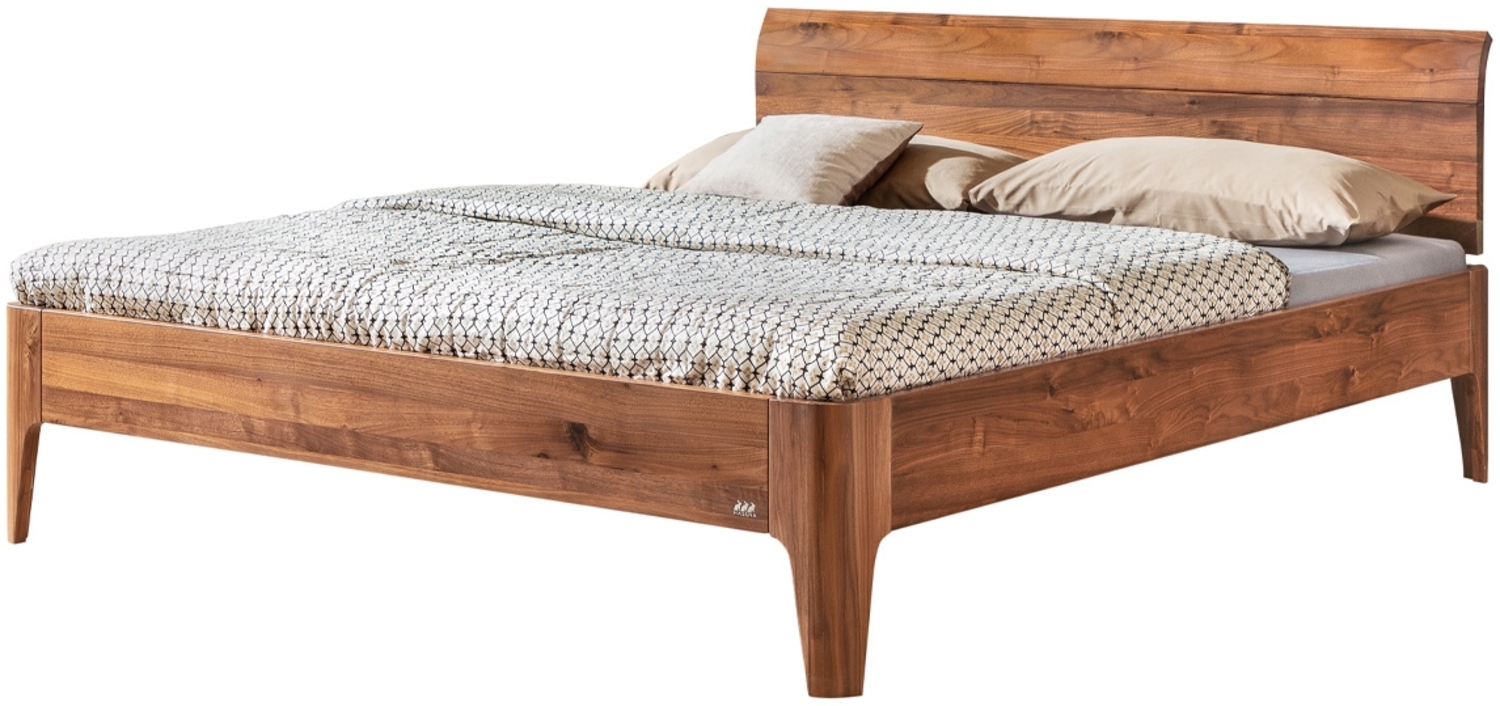 Xpress Hasena Xyvola Komfortbett Nussbaum geölt (85) 200 cm 220 cm 30 cm Bild 1