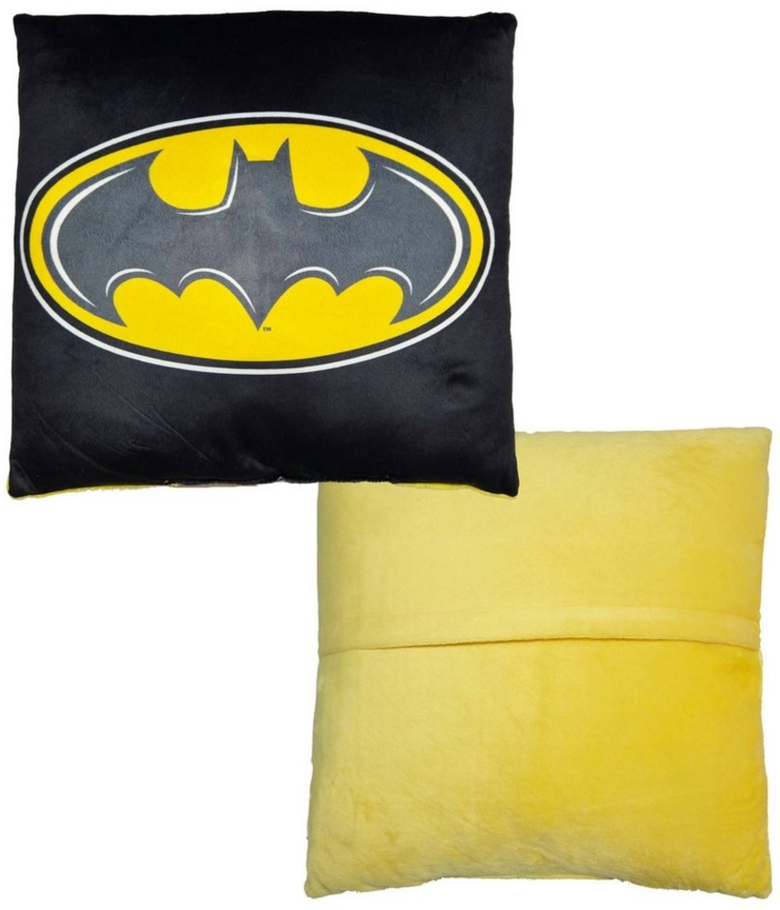 DC Comics Dekokissen DC Comics Batman Velours Kissen Dekokissen Cushion 35x35 cm Bild 1