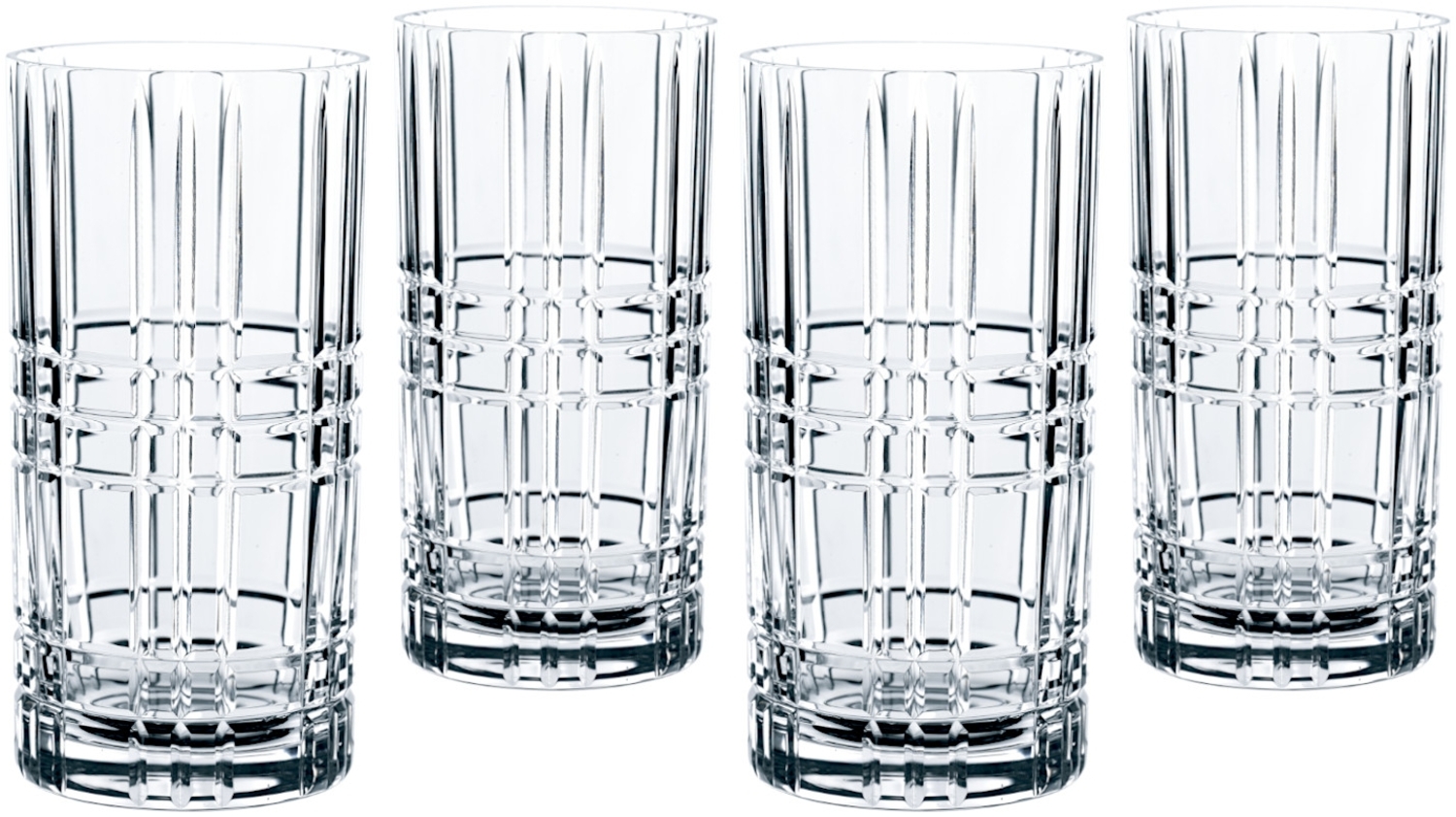 NACHTMANN 101049 SQUARE Longdrinkglas 4er Set Bild 1