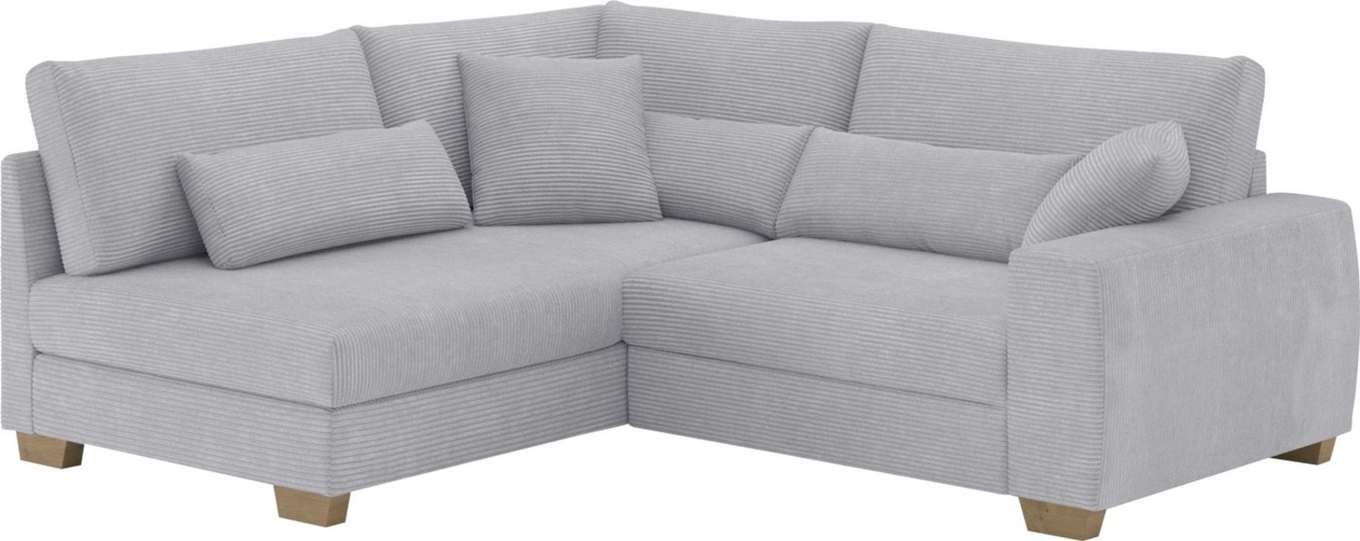 Mr. Couch Ecksofa L-Form, Mit Federkern, wahlweise mit Bett und Taschenfederkern Bild 1