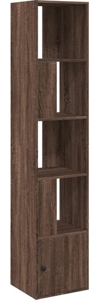 vidaXL Bücherregal Braun Eichen-Optik 40x36x189 cm Holzwerkstoff 848247 Bild 1