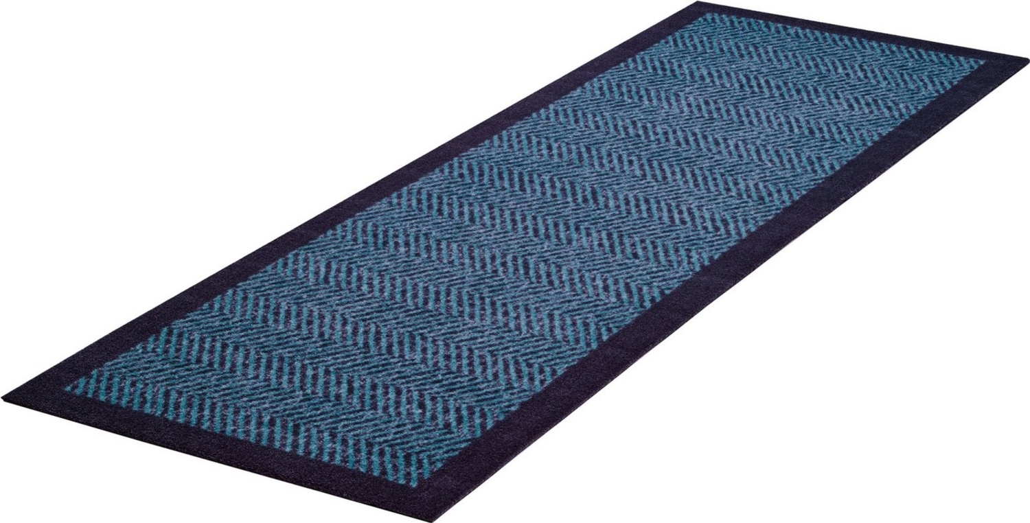 Grund Küchenläufer Herringbone, rechteckig, Höhe: 8 mm, In- und Outdoor geeignet, mit Bordüre Bild 1