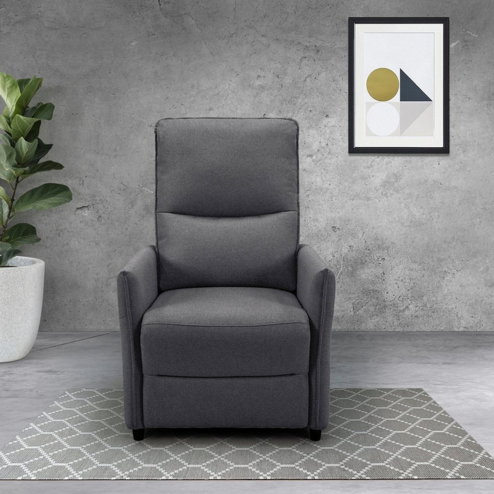 INOSIGN Relaxsessel CURRIE, mit Liegefunktion, Webstoff-Bezug, Federkern, Ruhe-Sessel, Lese-Sessel, TV-Sessel Bild 1