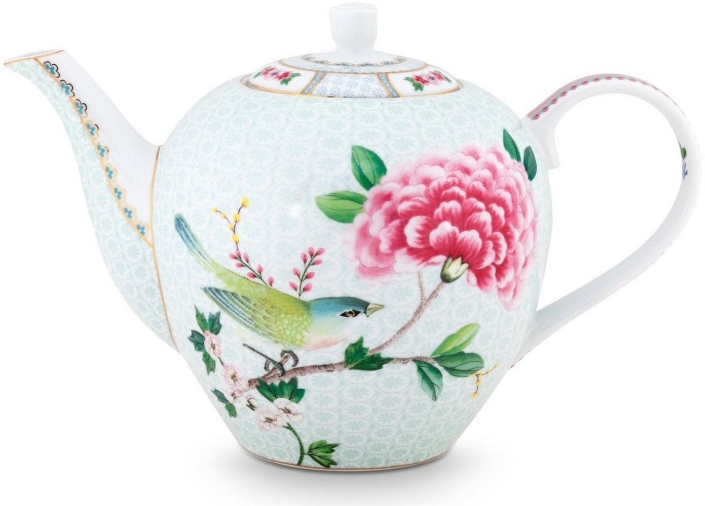 PIP STUDIO Blushing Birds Teekanne gross white 1,6 l Bild 1