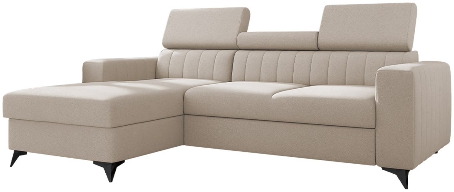 Ecksofa Kiarge (Farbe: Mono 232, Seite: Links LC+2R) Bild 1