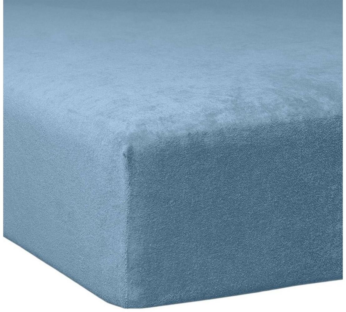 TRAUMSCHLAF Spannbettlaken Flausch Biber Boxspring, Biber, Gummizug: Rundumgummi, (1 Stück), warme weiche Qualität Bild 1