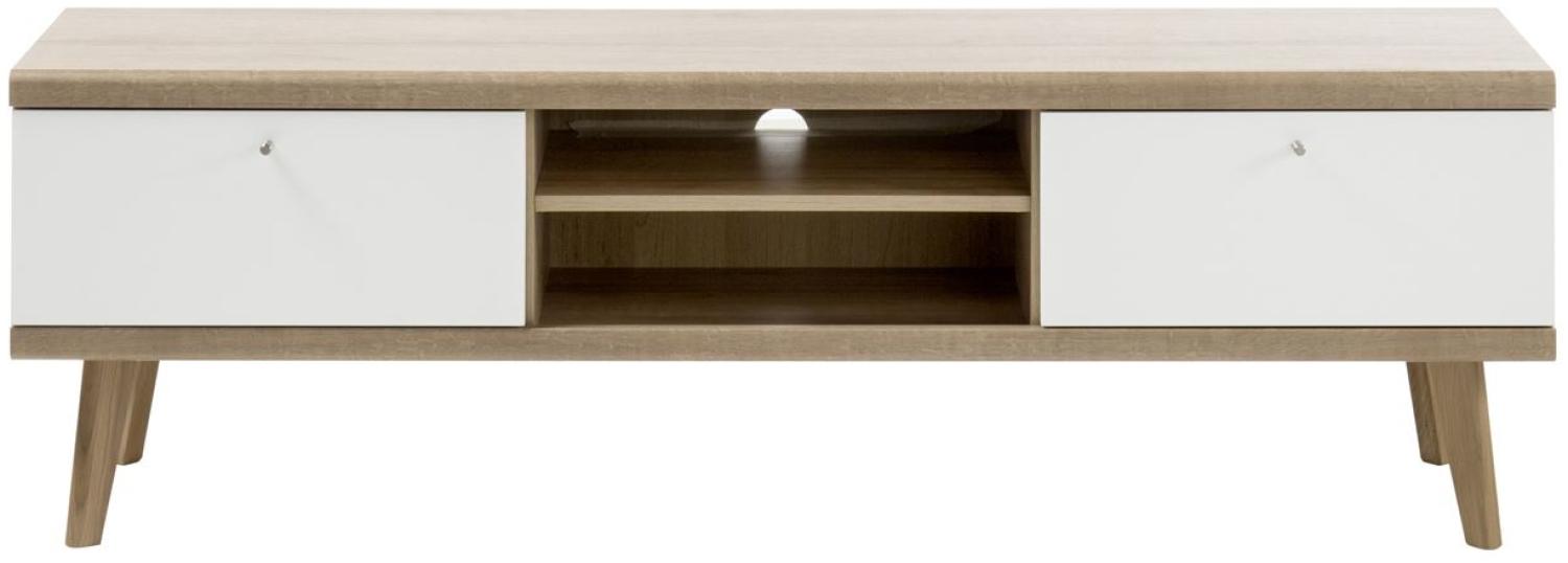 Lowboard Merle - Skandinavisches Design - Eiche Riviera Bild 1