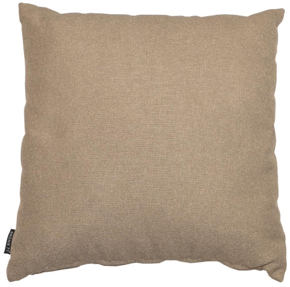 Bronx71 Kissen Hilda Stoff taupe 45x45 cm Bild 1