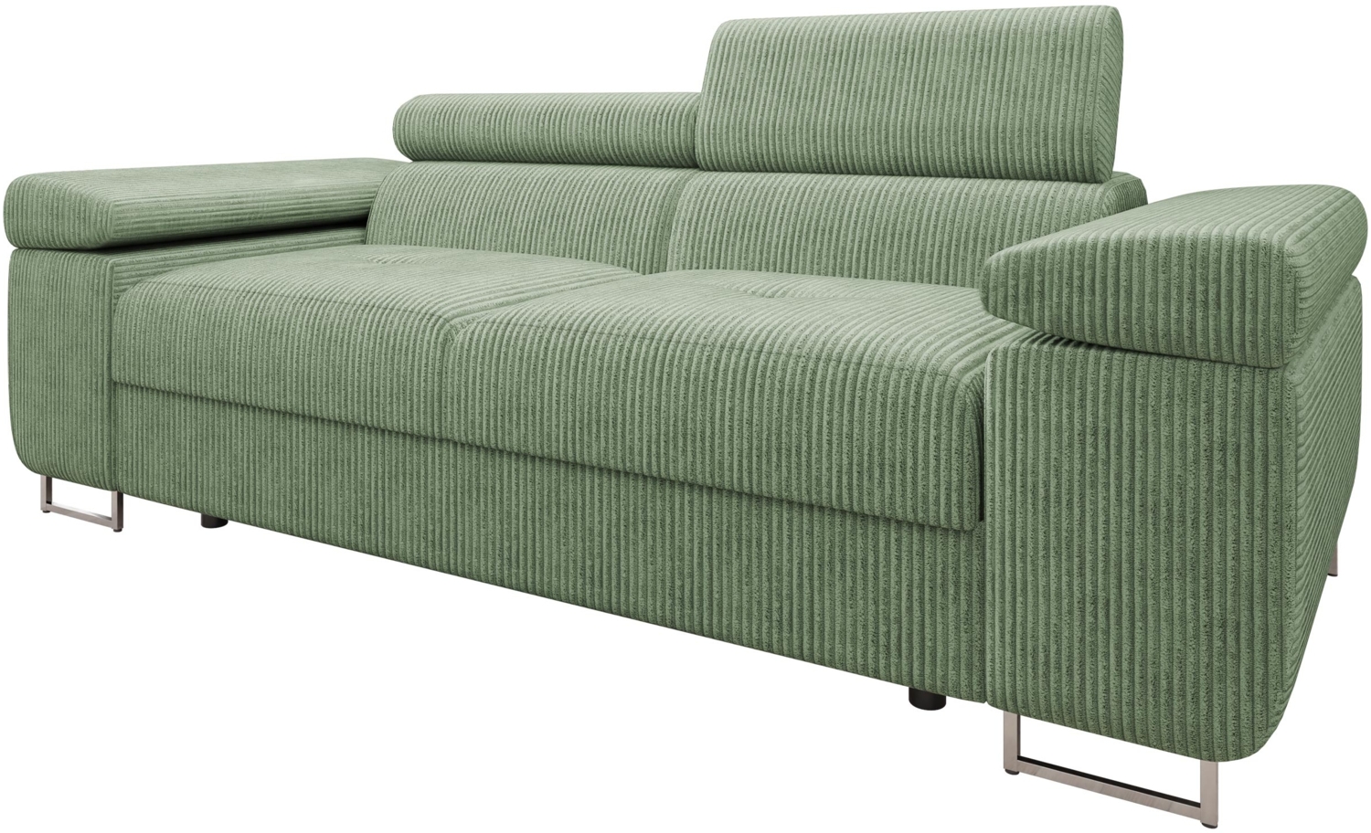 Sofa Torezio Cord II mit Einstellbare Kopfstützen (Poso 47) Bild 1