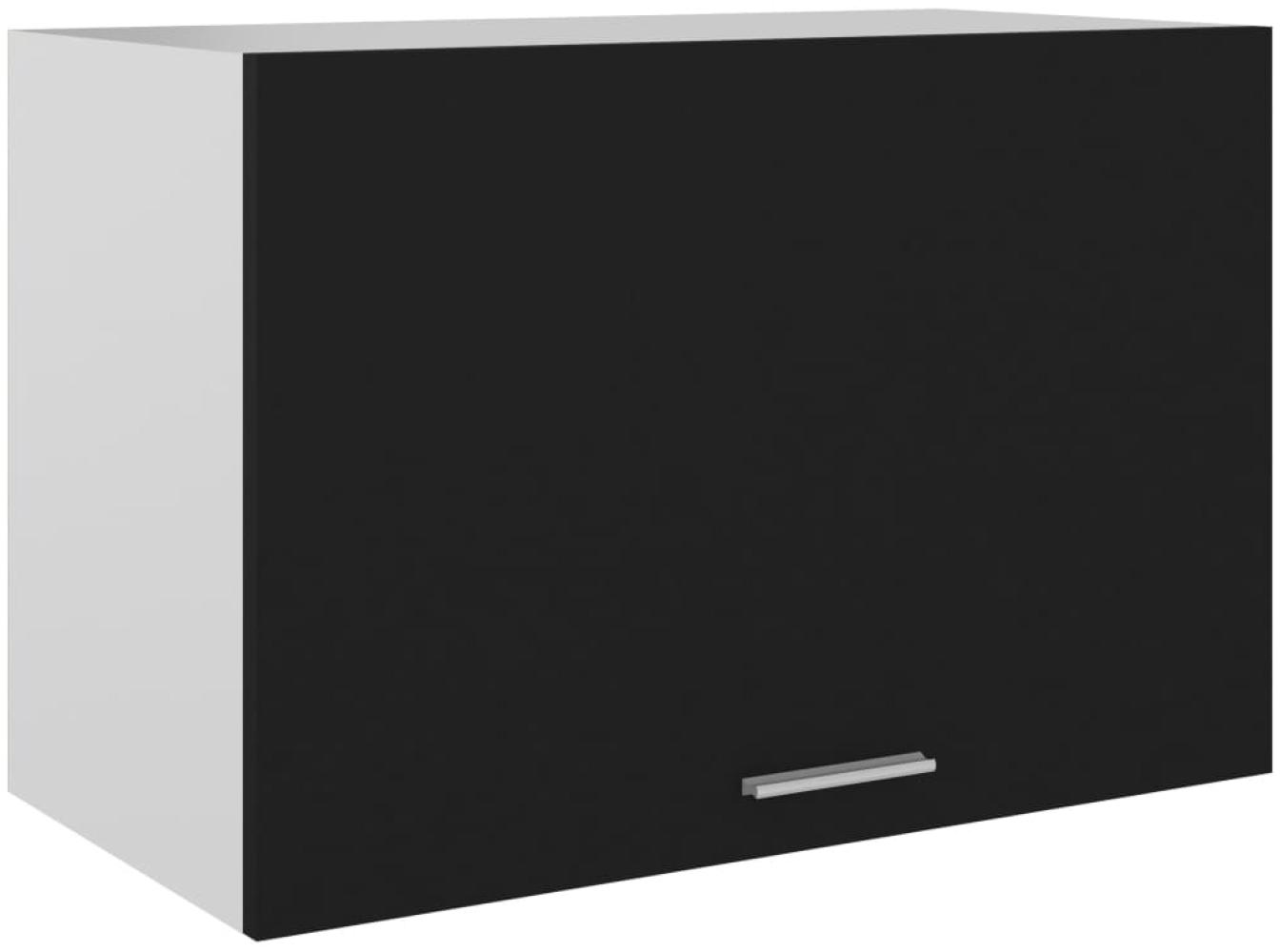 vidaXL Hängeschrank Schwarz 60x31x40 cm Holzwerkstoff 802514 Bild 1