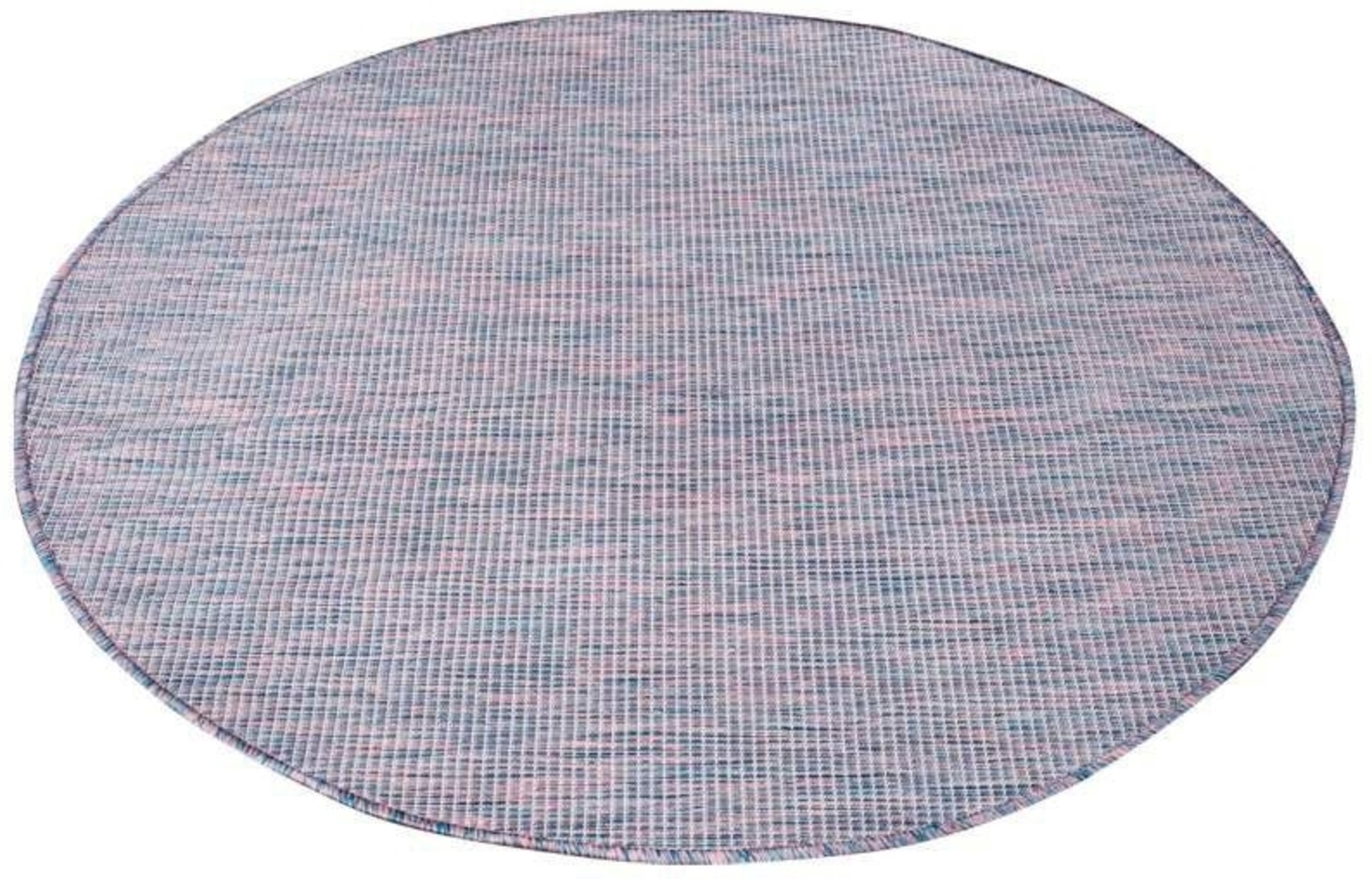 Carpet City Teppich PALM2778, rund, Höhe: 5 mm, Wetterfest & UV-beständig, für Balkon, Terrasse, Küche, flach gewebt Bild 1