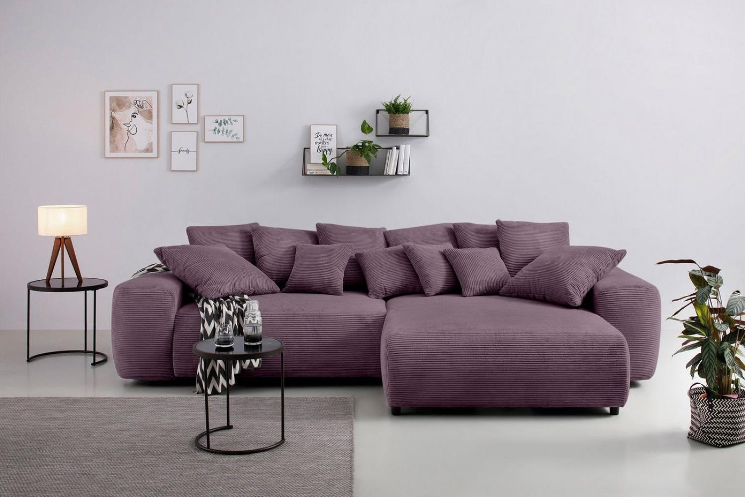 Home affaire Ecksofa Sundance II, L-Form, mit DuraSpring-Taschenfederkern bis 140 kg belastbar Bild 1