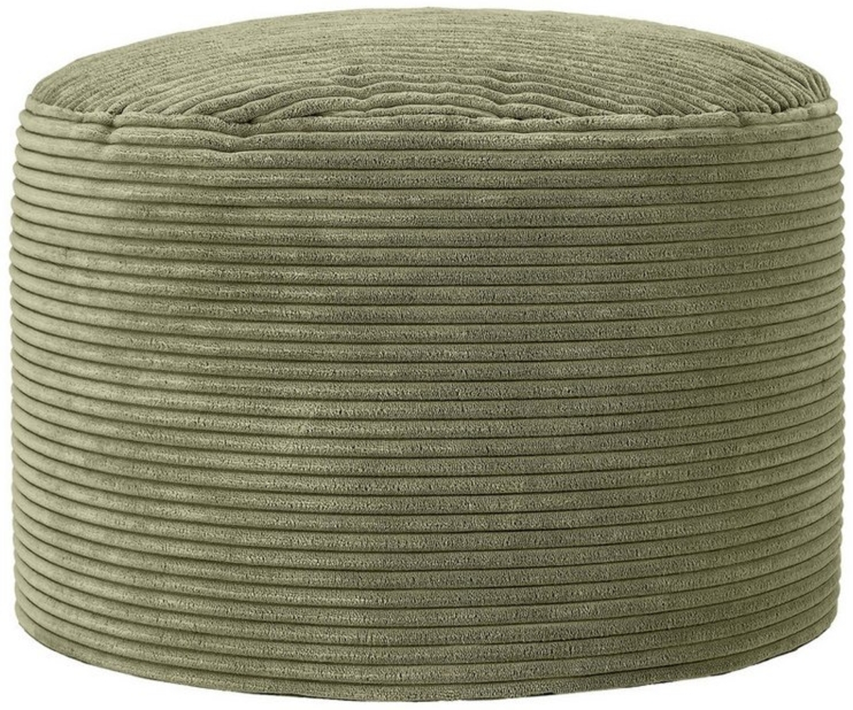 icon Pouf XL aus Cord „Milano“, mit Füllung Bild 1