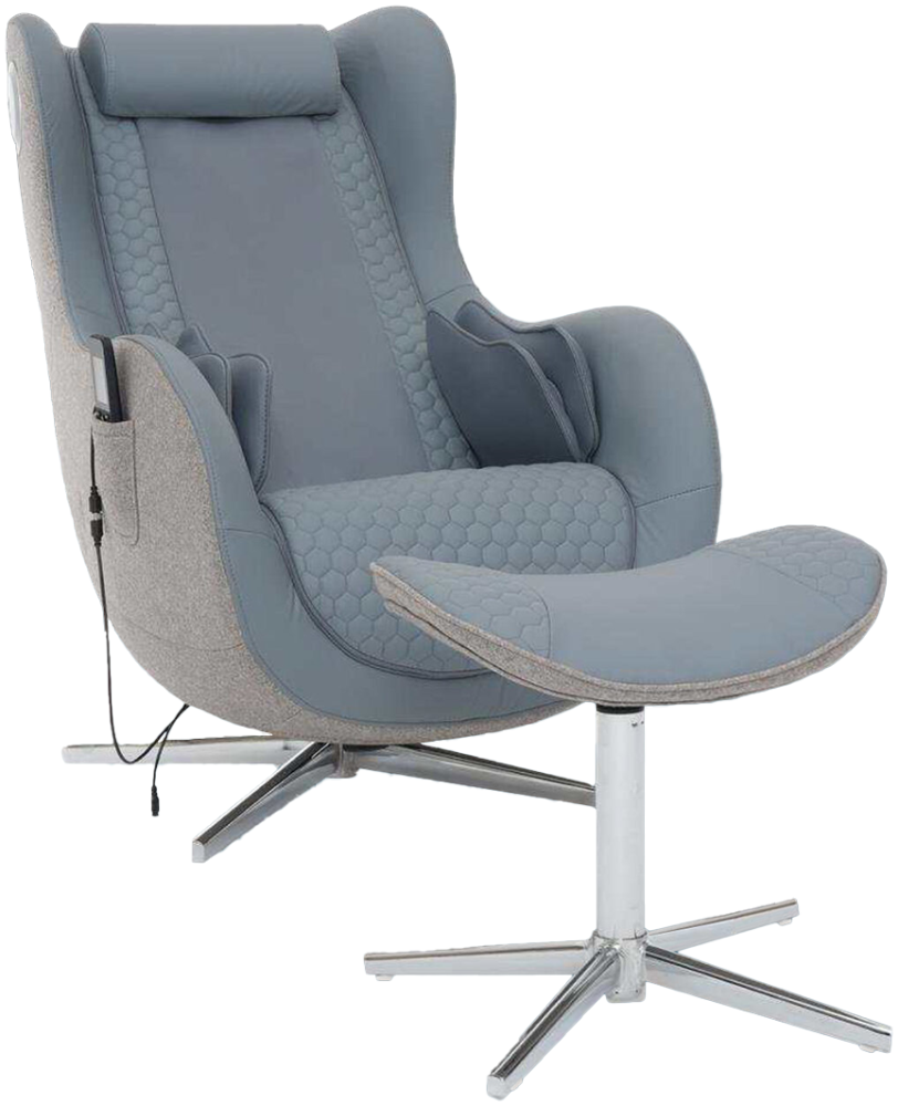 NikJur MASSAGESESSEL MS-699 Hellblau Bild 1